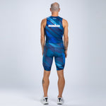 Zoot Sports TRI RACESUITS Men's Ltd Tri Aero Slvs Fz Racesuit - IM Heat