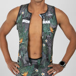 Zoot Sports TRI RACESUITS Men's Ltd Tri Aero Slvs Fz Racesuit - IM Strength