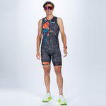 Zoot Sports TRI RACESUITS Men's Ltd Tri Aero Slvs Fz Racesuit - King Kam
