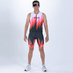 Zoot Sports TRI RACESUITS Men's Ltd Tri Aero Slvs Fz Racesuit - Yo Yo Yo