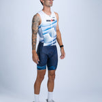 Zoot Sports TRI RACESUITS Men's Ltd Tri Slvs Fz Racesuit - IM Stratos