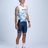 Zoot Sports TRI RACESUITS Men's Ltd Tri Slvs Fz Racesuit - IM Stratos