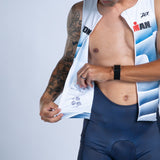 Zoot Sports TRI RACESUITS Men's Ltd Tri Slvs Fz Racesuit - IM Stratos