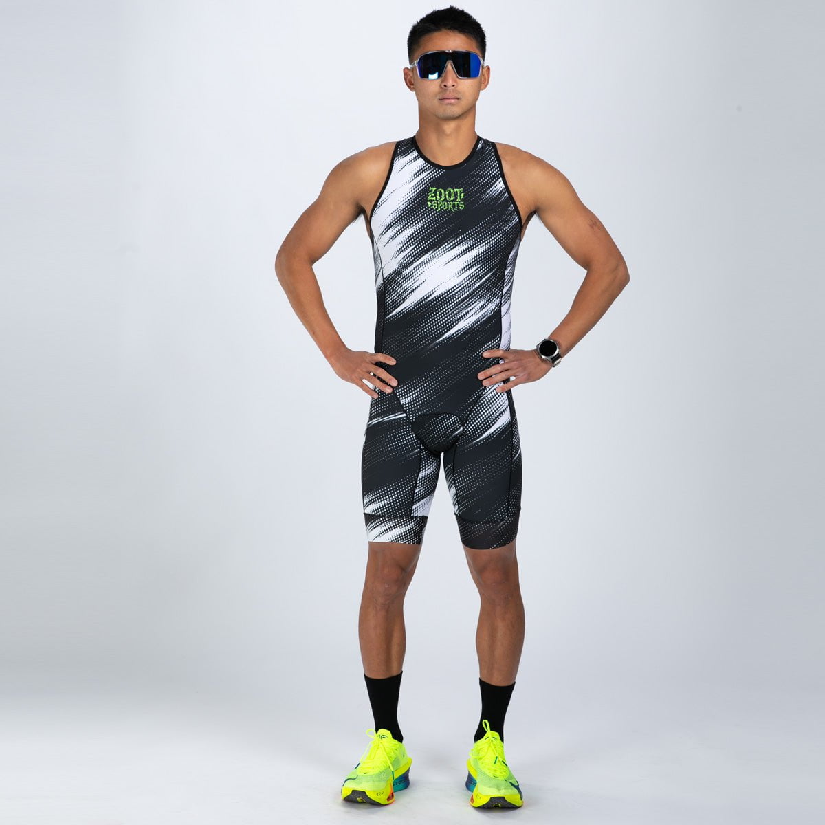 Zoot Sports TRI RACESUITS Men's Sprint Tri Hyperglide Backzip Racesuit - DriftSPEED
