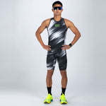 Zoot Sports TRI RACESUITS Men's Sprint Tri Hyperglide Backzip Racesuit - DriftSPEED