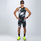 Zoot Sports TRI RACESUITS Men's Sprint Tri Hyperglide Backzip Racesuit - DriftSPEED