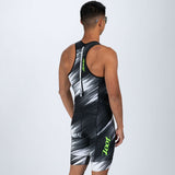 Zoot Sports TRI RACESUITS Men's Sprint Tri Hyperglide Backzip Racesuit - DriftSPEED