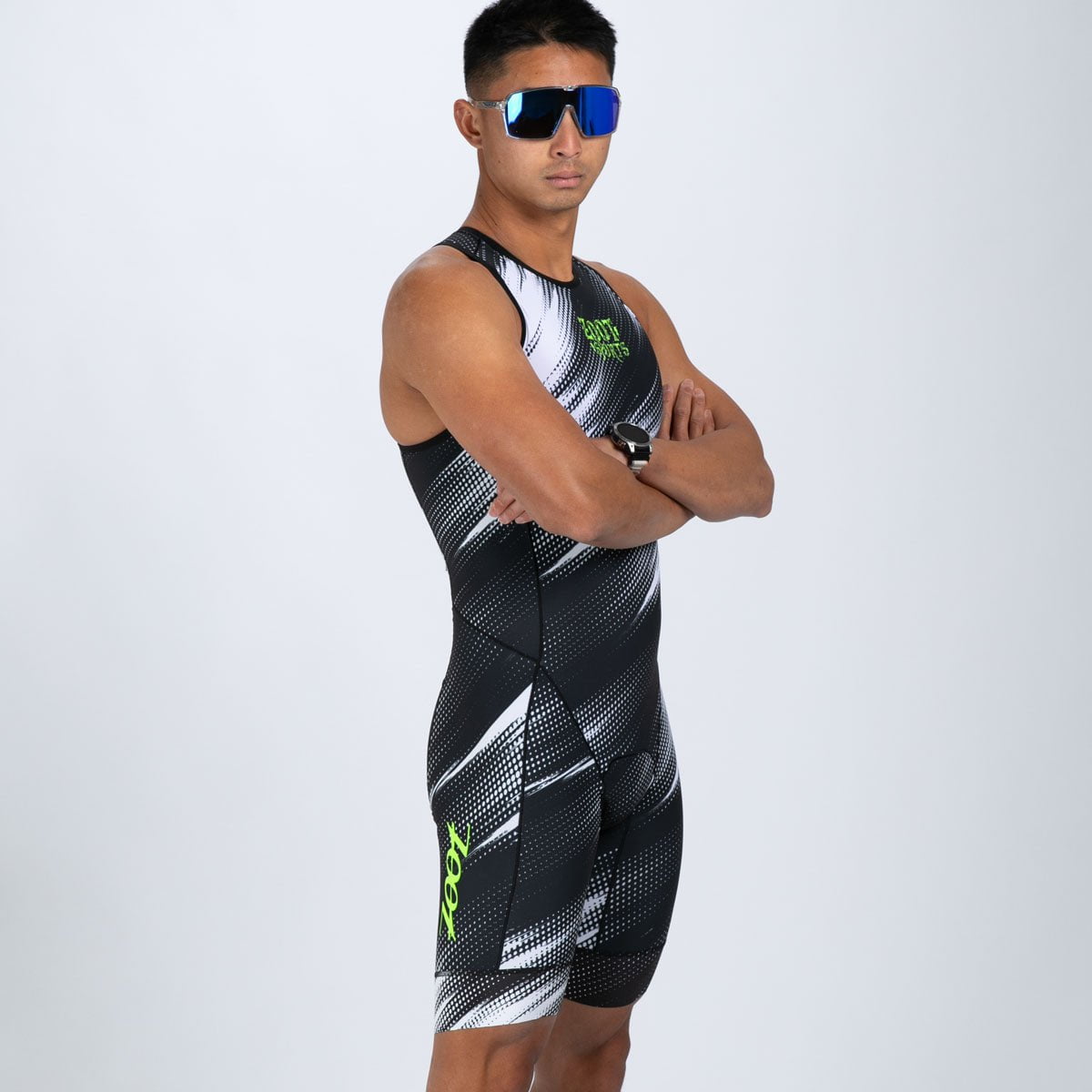 Zoot Sports TRI RACESUITS Men's Sprint Tri Hyperglide Backzip Racesuit - DriftSPEED
