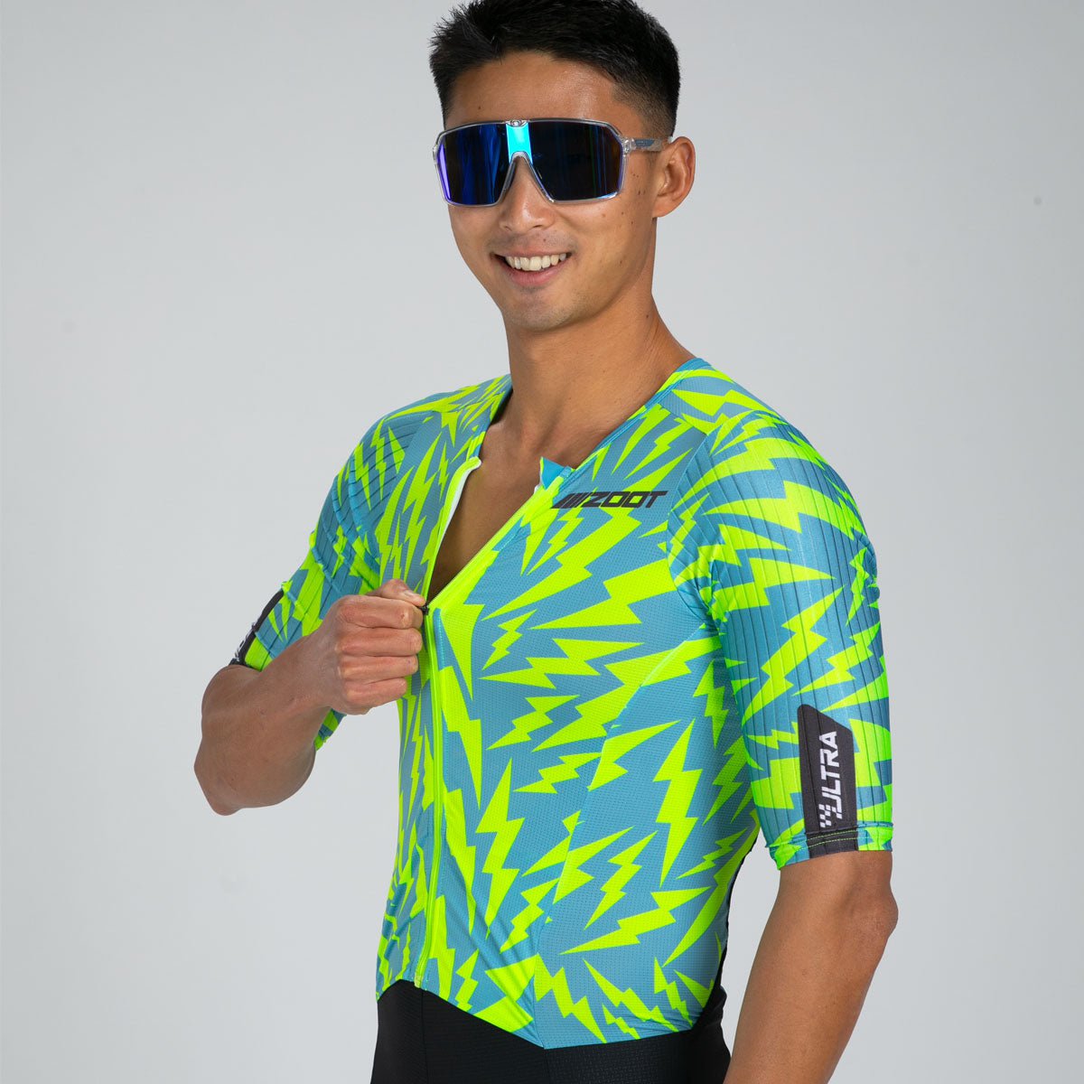 Zoot Sports TRI RACESUITS Men's Ultra Tri P1 Racesuit - Electric