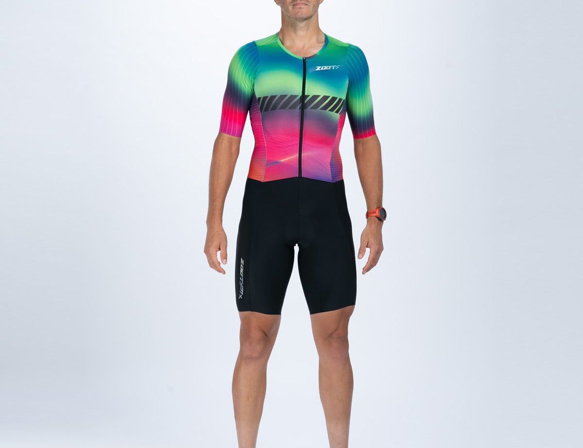 Zoot Sports TRI RACESUITS Men's Ultra Tri P1x Racesuit - Hyperburst