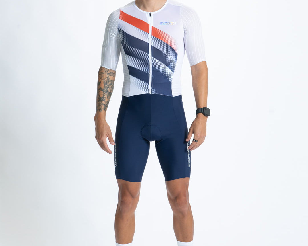 Zoot Sports TRI RACESUITS Men's Ultra Tri P1x Racesuit Navy - Rouler