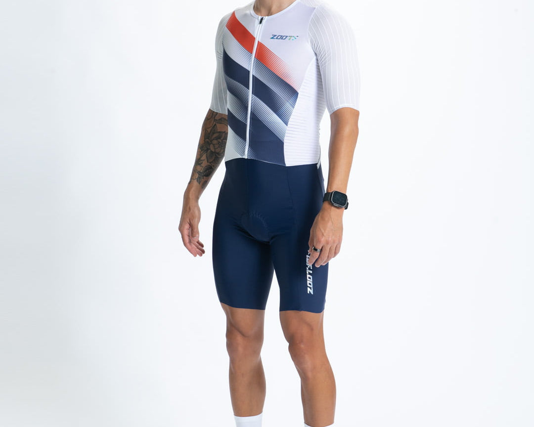 Zoot Sports TRI RACESUITS Men's Ultra Tri P1x Racesuit Navy - Rouler