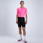 Zoot Sports TRI RACESUITS Women's Core Tri Aero Fz Racesuit - Bright Pink