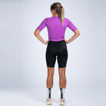 Zoot Sports TRI RACESUITS Women's Core Tri Aero Fz Racesuit - Deep Purple