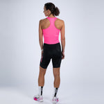 Zoot Sports TRI RACESUITS Women's Core Tri Slvs Fz Racesuit - Bright Pink