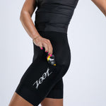 Zoot Sports TRI RACESUITS Women's Core Tri Slvs Fz Racesuit - Jet Black