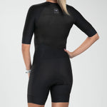 Zoot Sports TRI RACESUITS Women's Elite 2.0 Tri Aero Fz Racesuit - Black