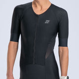 Zoot Sports TRI RACESUITS Women's Elite Tri Aero Fz Racesuit - Jet Black