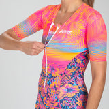 Zoot Sports TRI RACESUITS Women's Ltd Tri Aero Fz Racesuit - Club Aloha