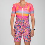 Zoot Sports TRI RACESUITS Women's Ltd Tri Aero Fz Racesuit - Club Aloha