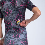 Zoot Sports TRI RACESUITS Women's Ltd Tri Aero Fz Racesuit -Fearless