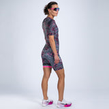 Zoot Sports TRI RACESUITS Women's Ltd Tri Aero Fz Racesuit -Fearless