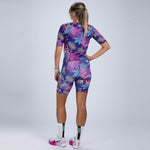 Zoot Sports TRI RACESUITS Women's Ltd Tri Aero Fz Racesuit -Flora