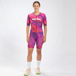 Zoot Sports TRI RACESUITS Women's Ltd Tri Aero Fz Racesuit - IM Heat