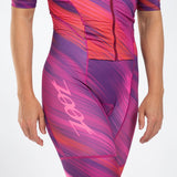 Zoot Sports TRI RACESUITS Women's Ltd Tri Aero Fz Racesuit - IM Heat