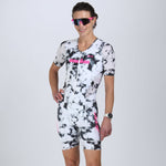 Zoot Sports TRI RACESUITS Women's Ltd Tri Aero Fz Racesuit - IM Resilience
