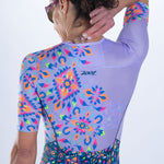 Zoot Sports TRI RACESUITS Women's Ltd Tri Aero Fz Racesuit - Kaleidoscope