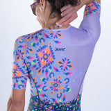 Zoot Sports TRI RACESUITS Women's Ltd Tri Aero Fz Racesuit - Kaleidoscope