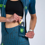 Zoot Sports TRI RACESUITS Women's Ltd Tri Aero Fz Racesuit -Techno