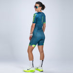 Zoot Sports TRI RACESUITS Women's Ltd Tri Aero Fz Racesuit -Techno