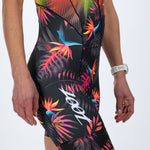 Zoot Sports TRI RACESUITS Women's Ltd Tri Aero Fz Racesuit - Tropical Magic