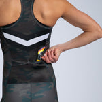 Zoot Sports TRI RACESUITS Women's Ltd Tri Slvs Fz Racesuit -Armada