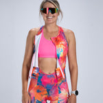 Zoot Sports TRI RACESUITS Women's Ltd Tri Slvs Fz Racesuit - Bella