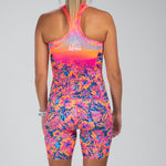 Zoot Sports TRI RACESUITS Women's Ltd Tri Slvs Fz Racesuit - Club Aloha