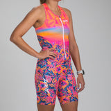 Zoot Sports TRI RACESUITS Women's Ltd Tri Slvs Fz Racesuit - Club Aloha