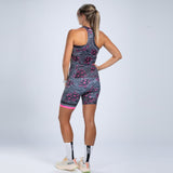 Zoot Sports TRI RACESUITS Women's Ltd Tri Slvs Fz Racesuit -Fearless