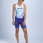 Zoot Sports TRI RACESUITS Women's Ltd Tri Slvs Fz Racesuit - IM Stratos