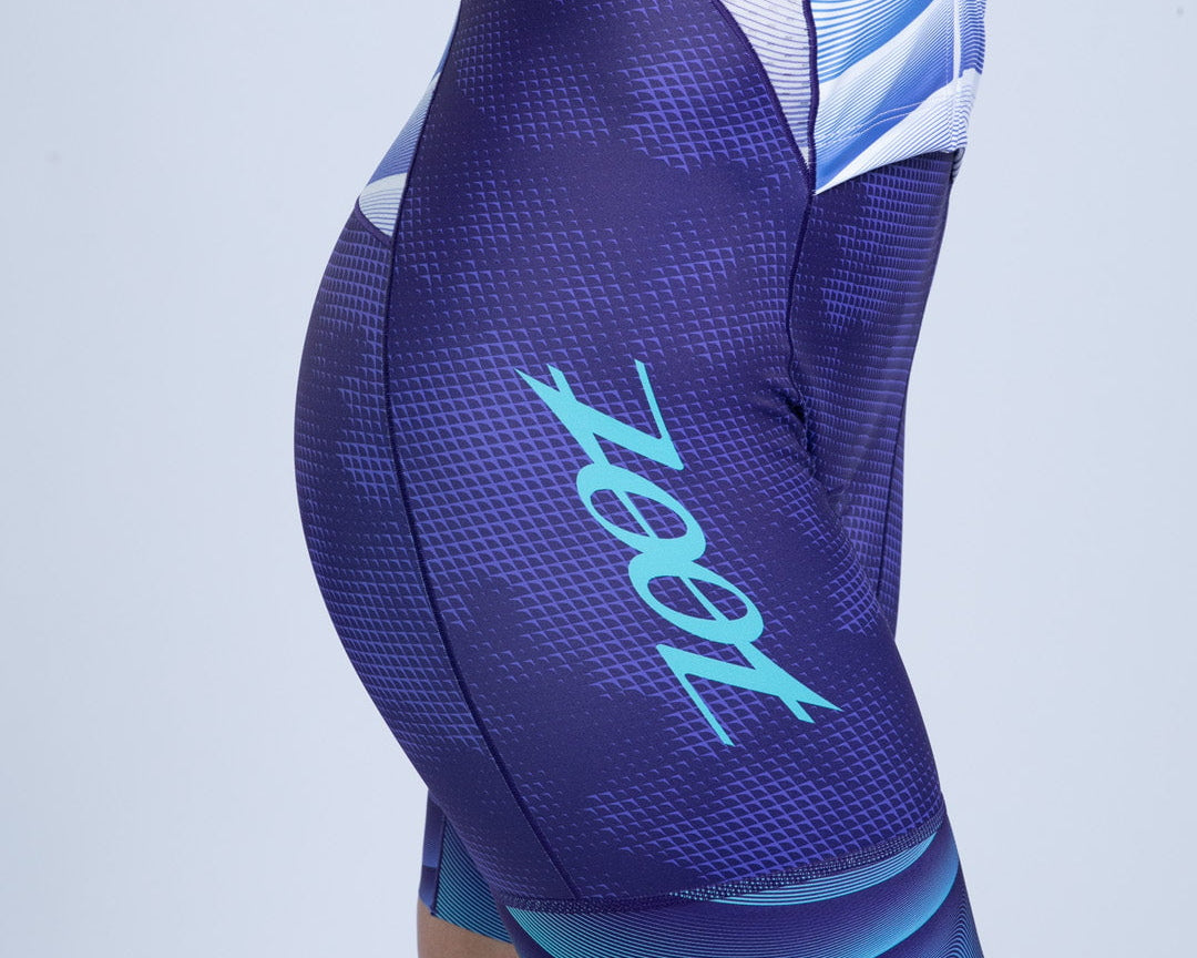 Zoot Sports TRI RACESUITS Women's Ltd Tri Slvs Fz Racesuit - IM Stratos