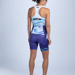 Zoot Sports TRI RACESUITS Women's Ltd Tri Slvs Fz Racesuit - IM Stratos