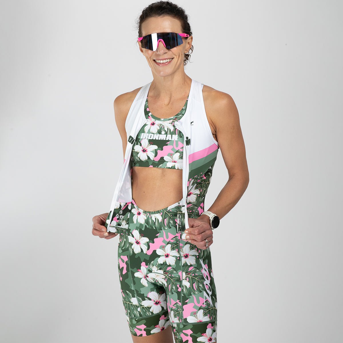 Zoot Sports TRI RACESUITS Women's Ltd Tri Slvs Fz Racesuit - IM Strength