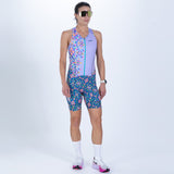 Zoot Sports TRI RACESUITS Women's Ltd Tri Slvs Fz Racesuit - Kaleidoscope