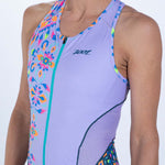 Zoot Sports TRI RACESUITS Women's Ltd Tri Slvs Fz Racesuit - Kaleidoscope
