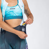 Zoot Sports TRI RACESUITS Women's Ltd Tri Slvs Fz Racesuit - La Plage