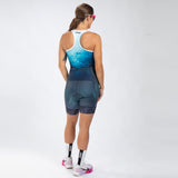 Zoot Sports TRI RACESUITS Women's Ltd Tri Slvs Fz Racesuit - La Plage