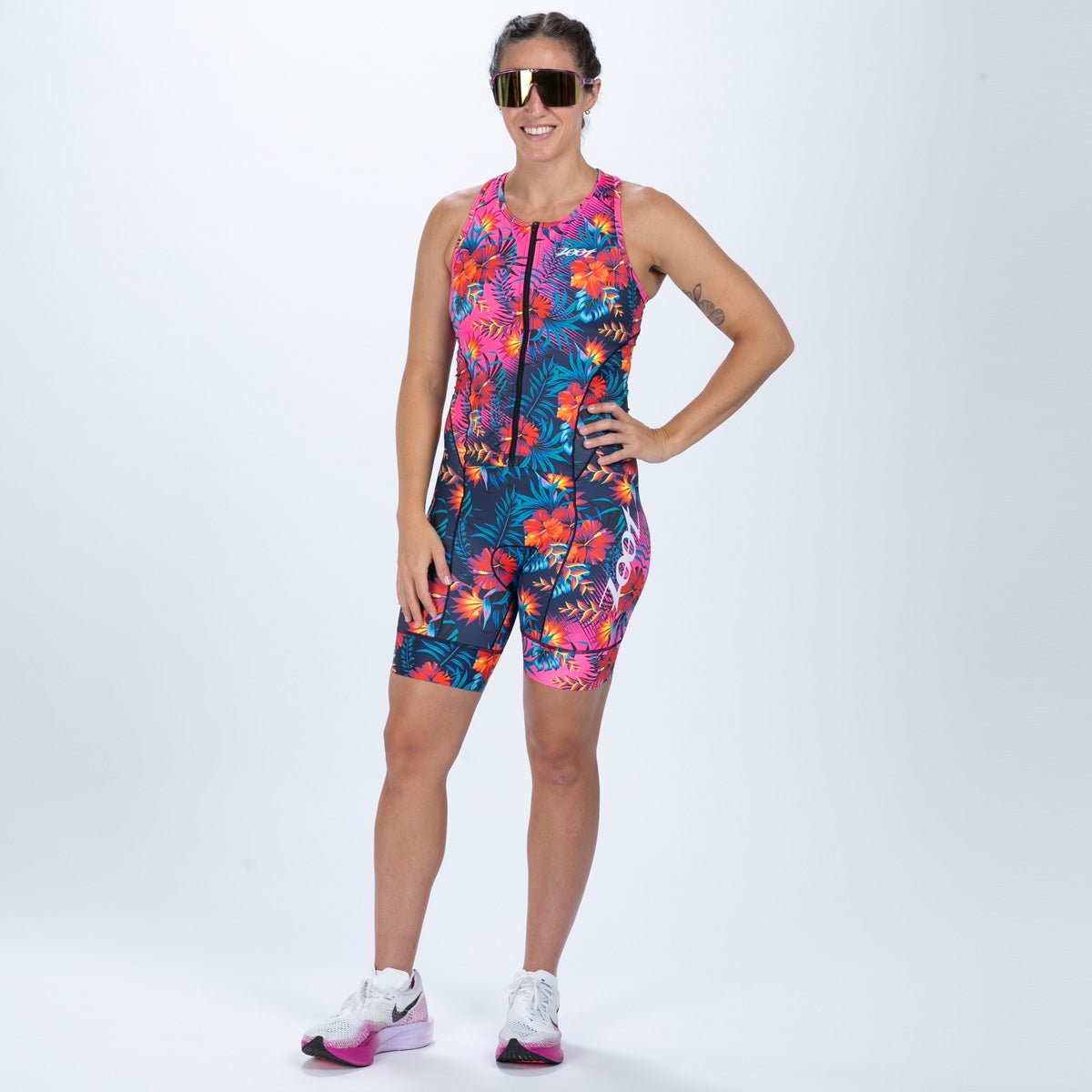 Zoot Sports TRI RACESUITS Women's Ltd Tri Slvs Fz Racesuit - Queen K