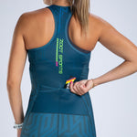 Zoot Sports TRI RACESUITS Women's Ltd Tri Slvs Fz Racesuit -Techno